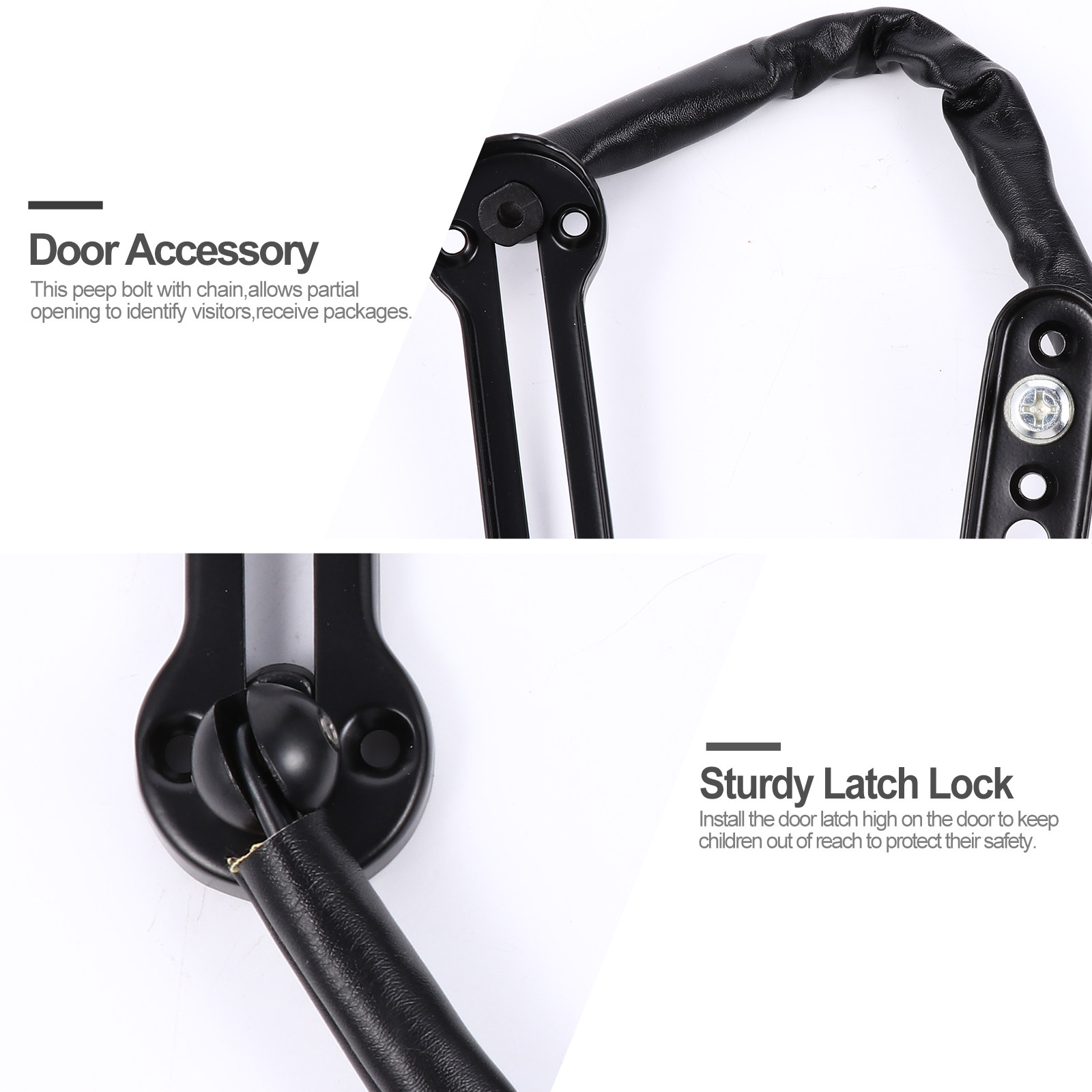 2 pcs Anti-theft Door Chain Lo - огляд і ціна Security Chain Door