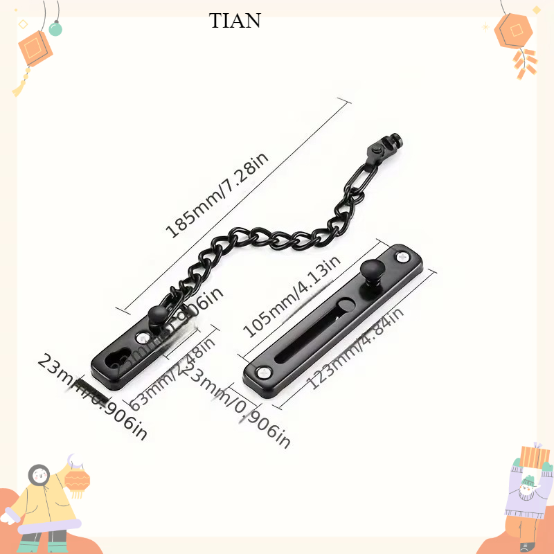 Stainless Steel Keys Are Hotli - огляд і ціна Security Chain Door